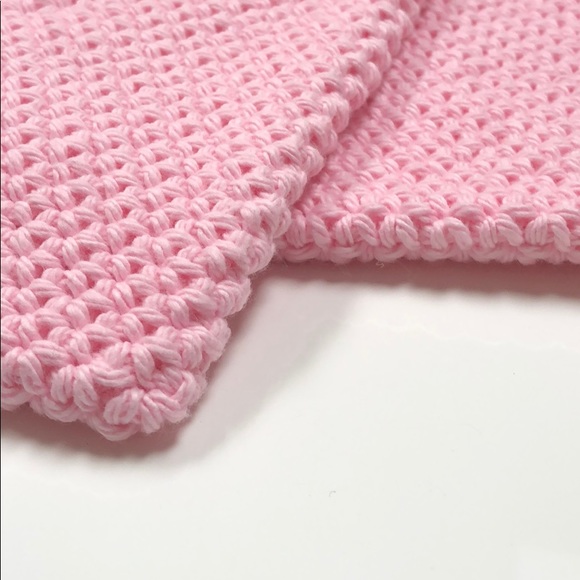 Pink 🌸cotton potholders set of 2 double thick 🌸 - Picture 4 of 4